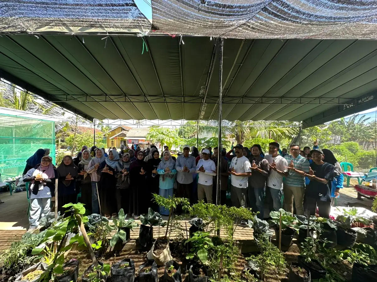 Kelompok Wanita Tani Sumber Makmur Tubaba Tampilkan Produk Pertanian Generatif