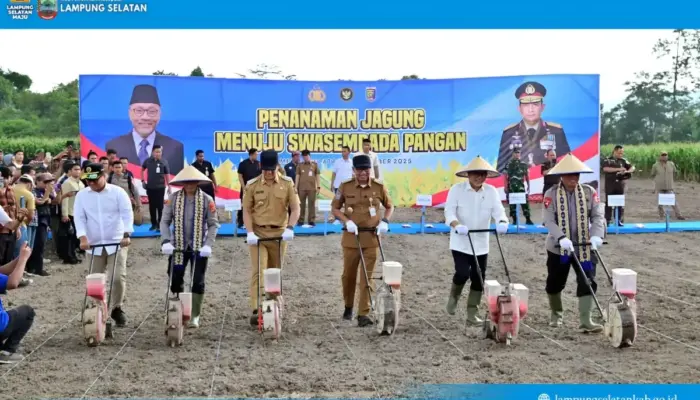 Komitmen Perkuat Ketahanan Nasional, Lampung Selatan Siap Jadi Lumbung Pangan
