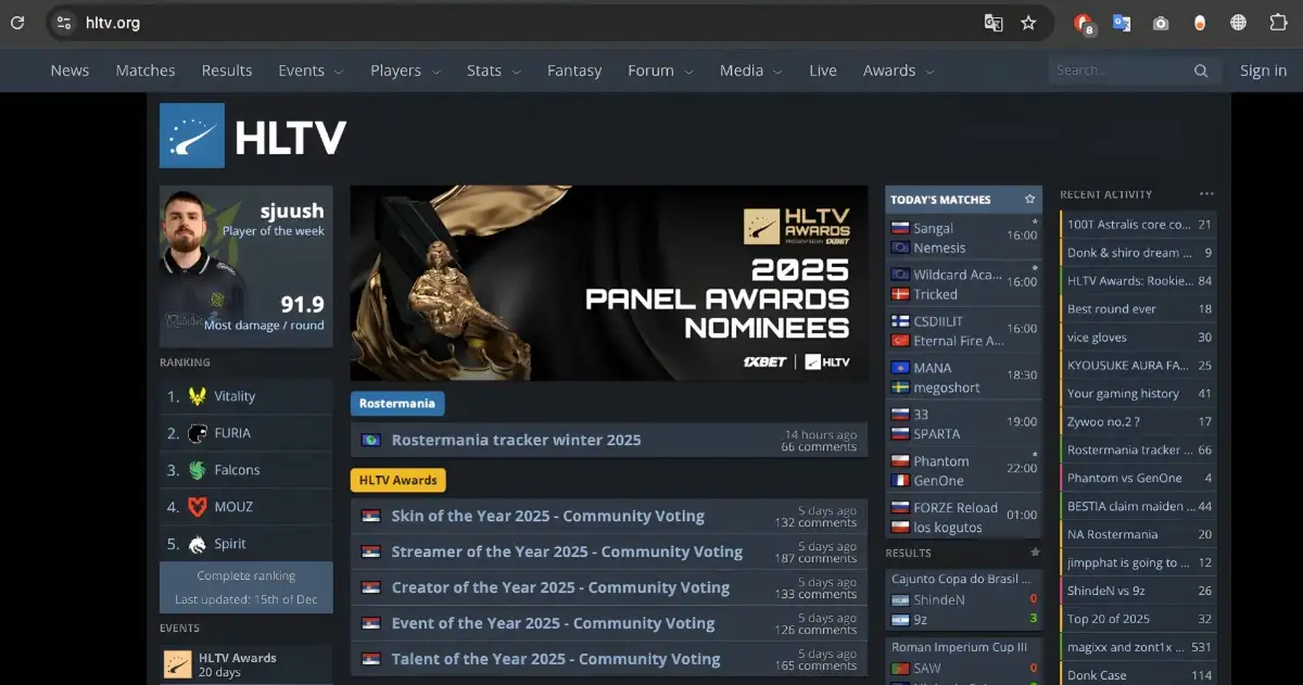 Mengenal HLTV, Sumber Utama Informasi Dunia Counter-Strike