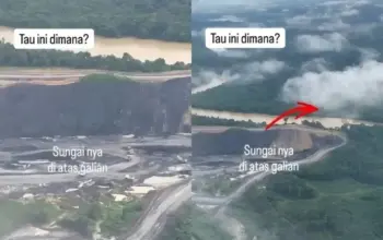 Mengerikan! Tambang Batu Bara di Berau Ternyata Berada di Bawah Aliran Sungai Kelay