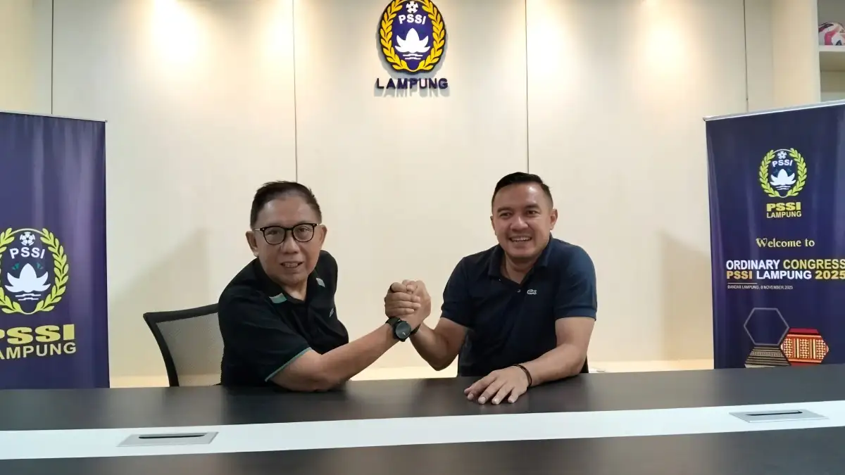 Menunggu Arahan Pusat, Kombes Sumardji Ditunjuk sebagai Plt Ketua PSSI Lampung