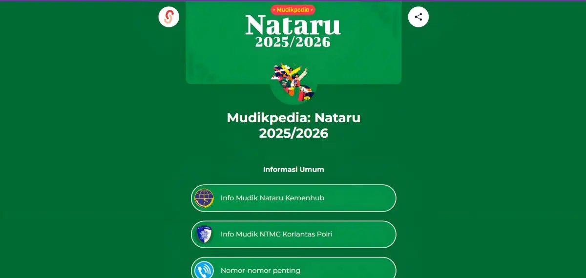 Mudikpedia Resmi Diluncurkan, Komdigi Sediakan Panduan Mudik Nataru