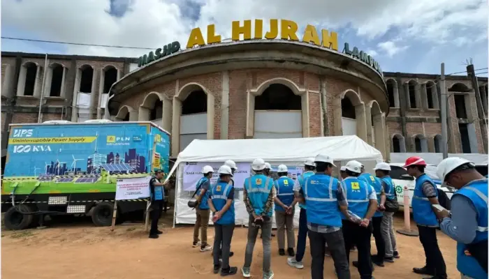 PLN Lampung Hadirkan Listrik Tanpa Kedip Selama Tabligh Akbar Ijtima Ulama Indonesia Berdoa
