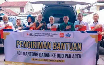 PMI Lampung Kirim Bantuan Kemanusiaan untuk Korban Bencana di Sumatera 9 PMI Lampung Salurkan Bantuan untuk Warga Terdampak Bencana di Sumatera