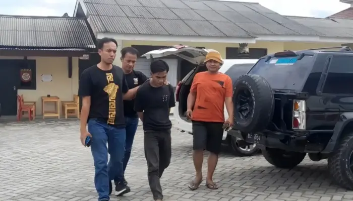 Polsek Tanjung Bintang Tangkap Pelaku Penganiayaan Pamong Desa Purwodadi Simpang, Motif Bansos Jadi Pemicu