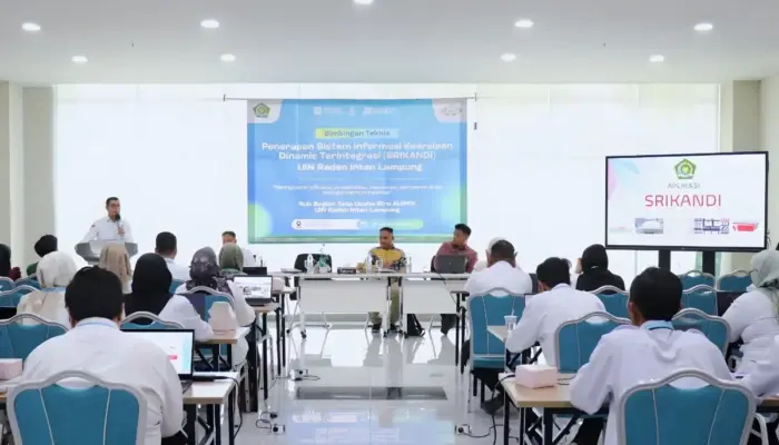 UIN Raden Intan Lampung Gelar Bimtek Srikandi untuk Perkuat Tertib Administrasi dan Akuntabilitas Arsip