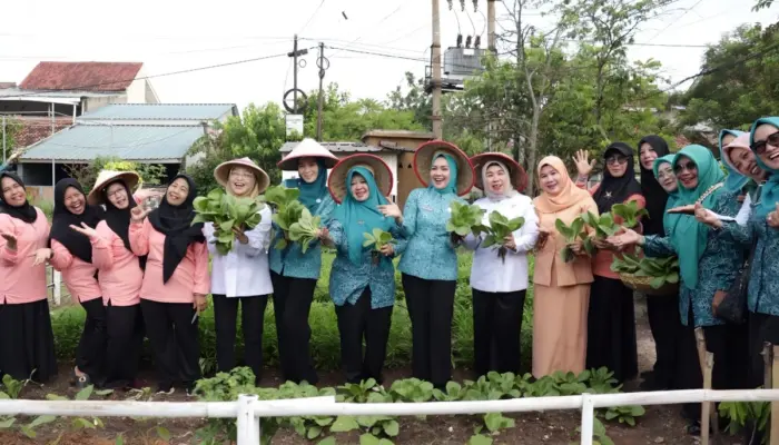 Ketua TP PKK Lampung Canangkan Nusantara Permai sebagai Desa Tapis, Ajak Warga Perkuat Ketahanan Pangan