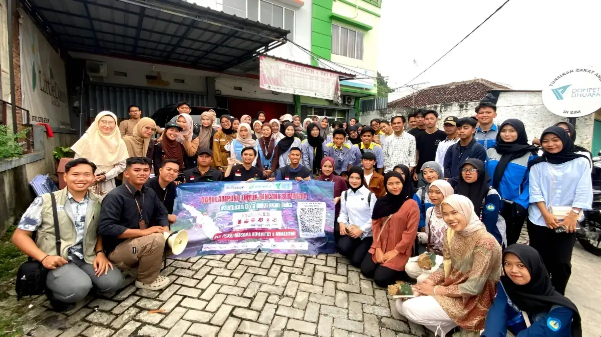 Roadshow Kemanusiaan: Dompet Dhuafa Ajak Generasi Muda Lampung Bergerak untuk Korban Bencana Sumatera