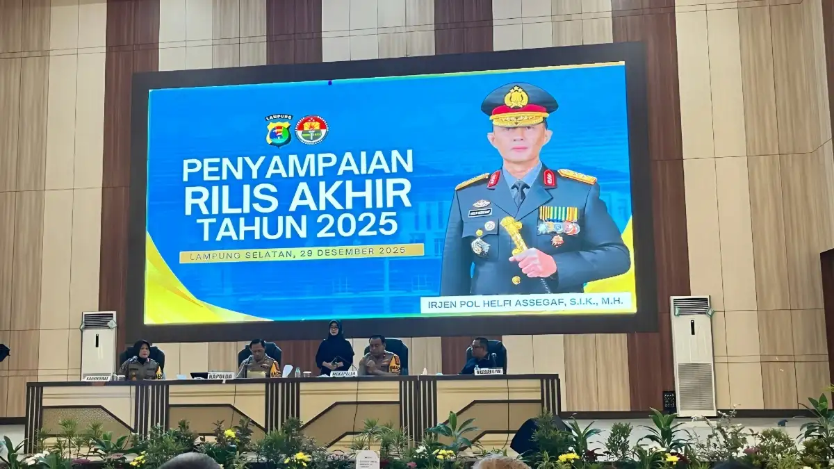 Sepanjang 2025, 14 Polisi di Lampung Dipecat Tak Hormat karena Langgar Etik dan Terlibat Pidana
