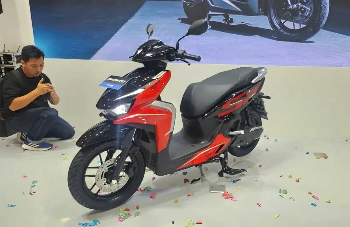 Sprinto eMotor Tampil di GJAW 2025, Indomobil Perkenalkan Motor Listrik Terbaru
