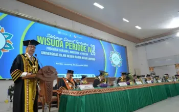 UIN Raden Intan Lampung Tekankan Integritas pada Wisuda 1.624 Lulusan Periode IV 2025 7 UIN Raden Intan Lampung Wisuda 1.624 Lulusan, Rektor Ingatkan Pentingnya Integritas