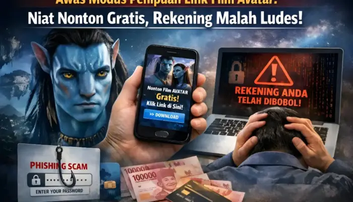 Waspada! Link Nonton Gratis Film Avatar Jadi Kedok Penipuan, Saldo Rekening Bisa Terkuras