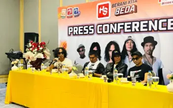 19 Lagu Dibawakan, Slank dan HS Surya Group Gelar Konser Tour Bertema Kemanusiaan di Lampung