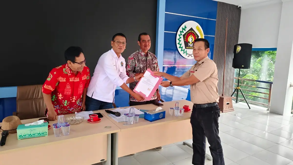 Adi Kurniawan Resmi Nahkodai Dewan Kehormatan PWI Lampung