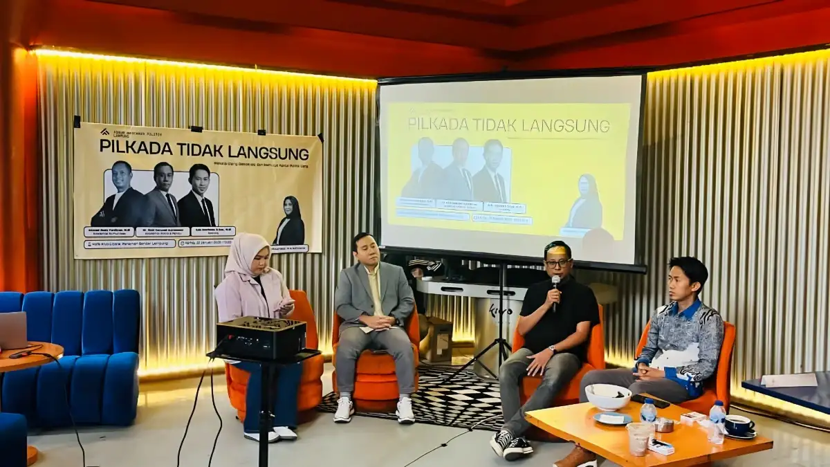 Akademisi Lampung Bahas Sisi Positif Pilkada Tidak Langsung dalam Diskusi Publik