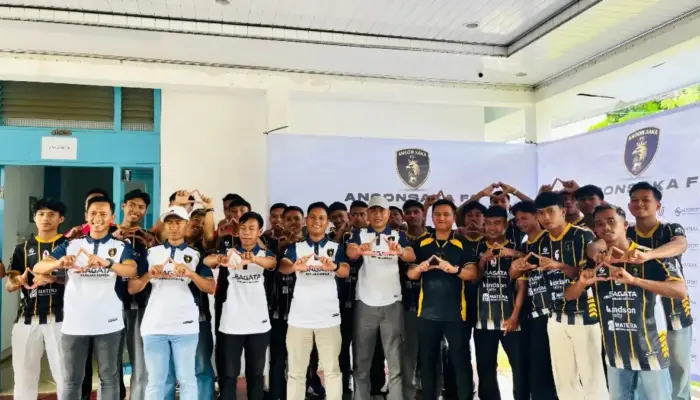 Angon Saka FC Resmi Luncurkan Skuad dan Jersey untuk Liga 4 Lampung 2025