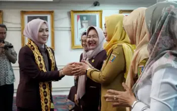 BKOW Lampung Resmi Dilantik, Ketua TP PKK Tekankan Sinergi Organisasi Wanita untuk Pembangunan