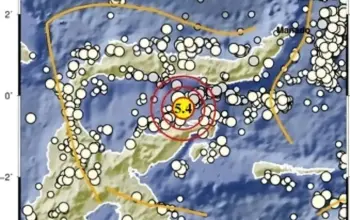 BMKG Pastikan Gempa M 5,4 di Timur Laut Pulau Puah Sulawesi Tengah Tak Sebabkan Tsunami