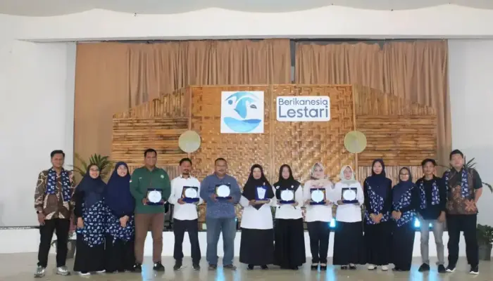 Berikanesia Lestari Tunjukkan Inovasi Ekonomi Biru di Belitung: Reklamasi Lahan Tambang hingga Intervensi Gizi