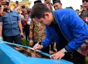 Bupati Egi Radityo Resmikan Jalan Kota Baru – Sinar Rejeki di Jati Agung