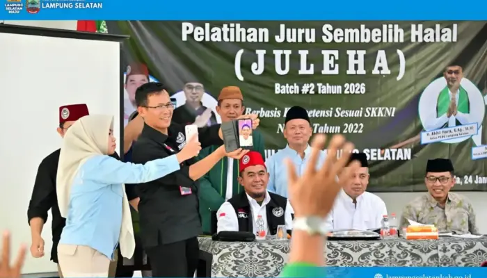 Bupati Lampung Selatan Dukung Pelatihan Juru Sembelih Halal di Kalianda