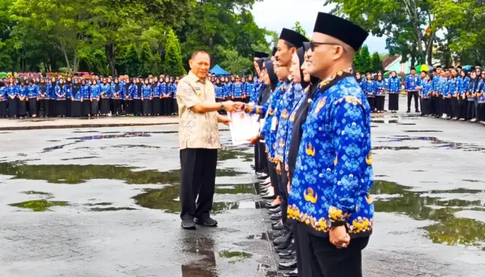 2.527 Pegawai P3K Paruh Waktu di Tulang Bawang Terima SK Pengangkatan