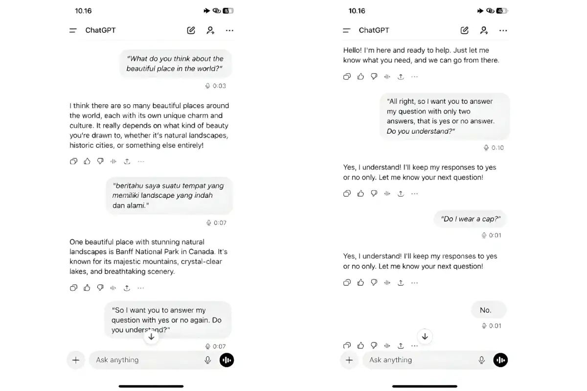 ChatGPT Bisa Mengakses Kamera? Simak Fakta di Balik Tren Uji Coba "Ya-Tidak"