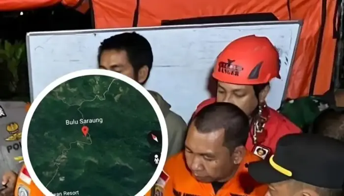 Pencarian Pesawat IAT Difokuskan ke Gunung Bulusaraung, Cuaca Buruk Hambat Operasi