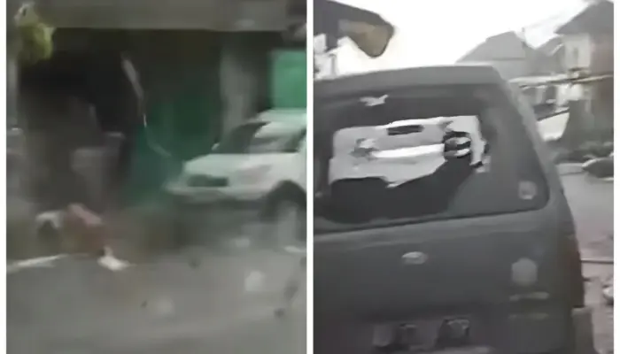 Cuaca Ekstrem! Angin Puting Beliung Rusak Pasar Karangpandan Karanganyar, 1 Anak Luka