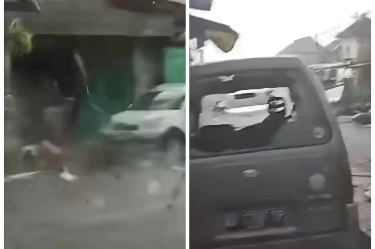 Cuaca Ekstrem! Puting Beliung Hantam Pasar Karangpandan Karanganyar, 1 Anak Terluka