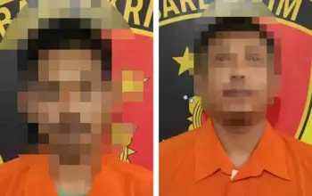 Curi Peralatan Pertanian Semangka, Dua Pria Asal Wawasan Diamankan Polsek Tanjung Bintang