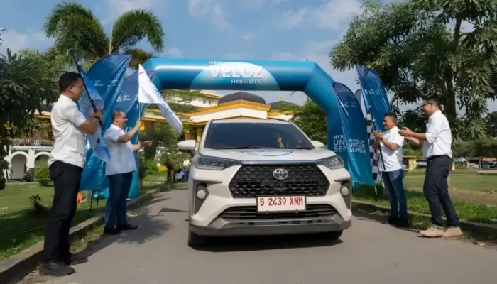 Digeber Lombok–Medan, New Veloz HEV Tempuh Lebih dari 7.000 Kilometer dalam Lintas Nusa