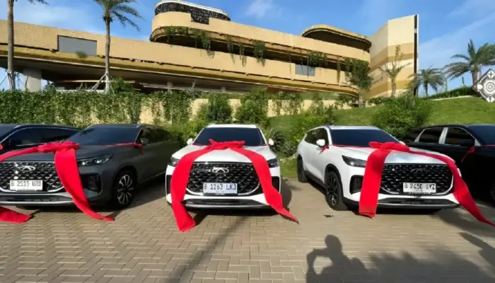 Chery Serahkan 5.000 Unit Tiggo Series CSH, Perkuat Eksistensi di Pasar Elektrifikasi Indonesia