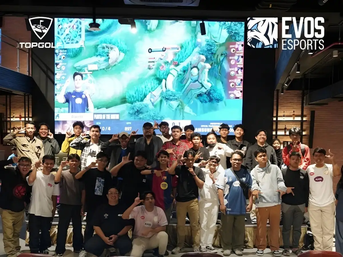 EVOS x TOPGOLF Jakarta Resmi Berkolaborasi, Hadirkan One Stop Entertainment di Asia Tenggara