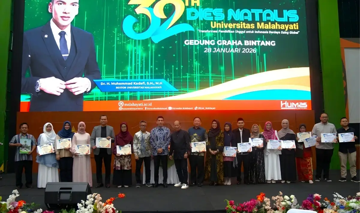 Gala Dinner Meriah Tutup Puncak Dies Natalis ke-32 Universitas Malahayati, Penuh Apresiasi dan Kekeluargaan