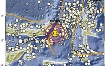 Gempa Magnitudo 5,2 Guncang Sulut, Getaran Terasa hingga Mitra