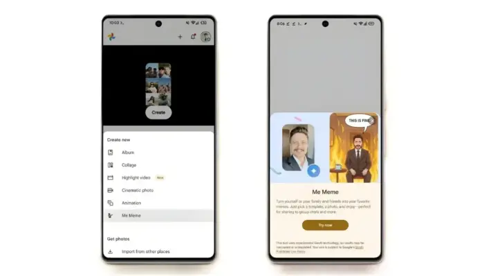 Google Photos Rilis Fitur “Me Meme”, AI Generatif Ubah Wajah Pengguna Jadi Meme Personal