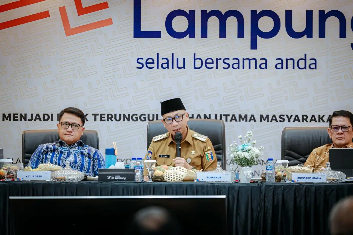 Gubernur Lampung Dorong Bank Lampung Tingkatkan Kredit dan Dukungan Sektor Riil di 2026