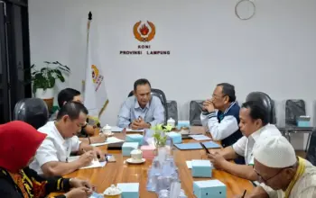 Hadapi Agenda Besar Olahraga, KONI Lampung Susun Langkah Menuju Porprov dan PON 2032
