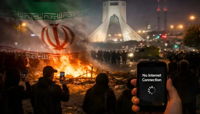 Iran Lumpuh Total: Akses Internet Diputus untuk Redam Protes Akibat Krisis Ekonomi