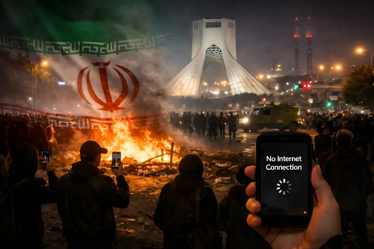Iran Gelap Digital! Internet Diputus saat Gelombang Protes Menyebar