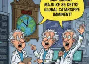 Jam Kiamat Mencatat Rekor Terburuk: Kini Maju ke 85 Detik, Peringatan Perang Nuklir & Krisis Iklim