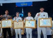 Kapolri Beri Penghargaan kepada Empat Atlet Lampung Peraih Medali SEA Games, Satu Naik Pangkat, Tiga Lolos Seleksi Polri