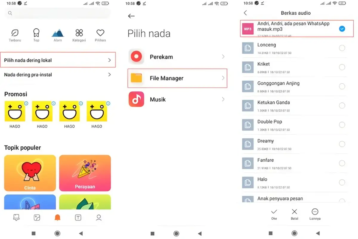 Keren! WhatsApp Kini Bisa Buat Nada Dering Panggil Namamu Sendiri