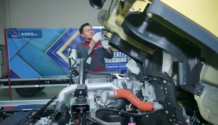 Mitsubishi Fuso Tekan Durasi Perbaikan Kendaraan Lewat Kompetisi Teknisi