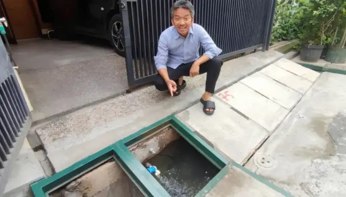 Ketua RT di Jakarta Timur Tembus Panggung Dunia, Inovasi Selokan Jadi Kolam Lele Diundang TV China ke Beijing