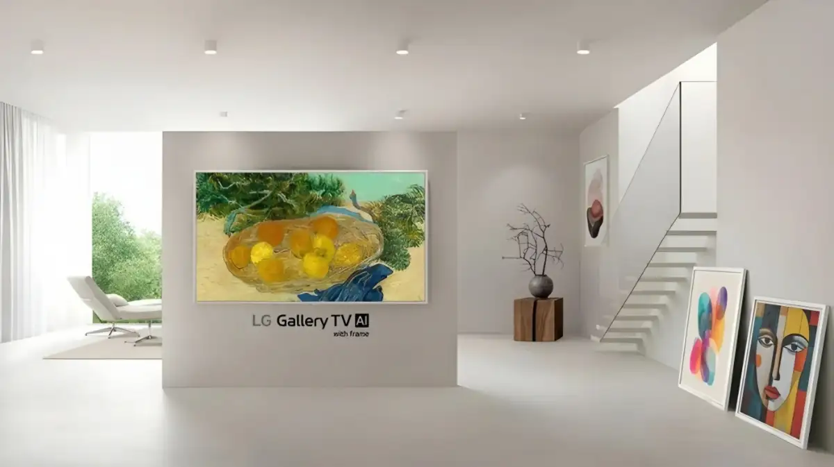 LG Rilis Gallery TV, Tantang Dominasi Samsung The Frame di Segmen TV Estetik