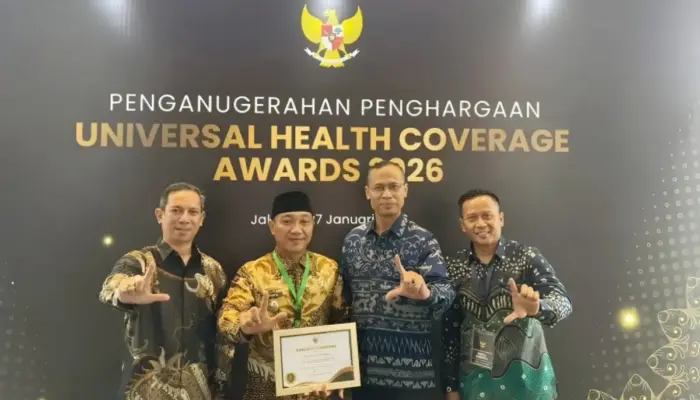 Pemkab Lampung Selatan Raih UHC Award 2026, Perkuat Komitmen Layanan Kesehatan Pro-Rakyat