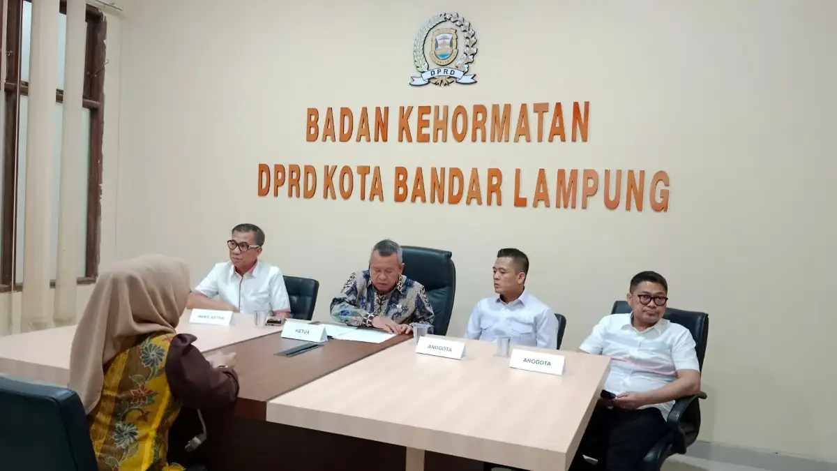 Langgar Kode Etik, Heti Friskatati Dapat Teguran Tertulis dari DPRD Bandar Lampung