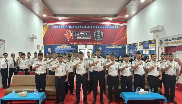 Lapas Kelas IIA Kalianda Teken Perjanjian Kinerja 2026, Komitmen Tingkatkan Standar Pelayanan